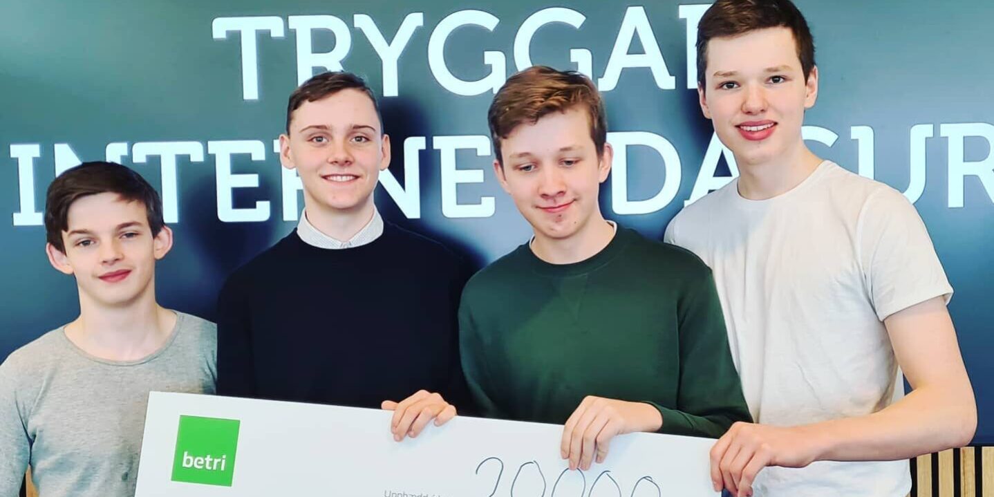 Tíðindi. Vinnarir Tryggari Internet Dagur 2021 NámX